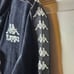 Kappa Stech Black Velvet Rhinestone Jacket Hoodie Women's Small NWT
