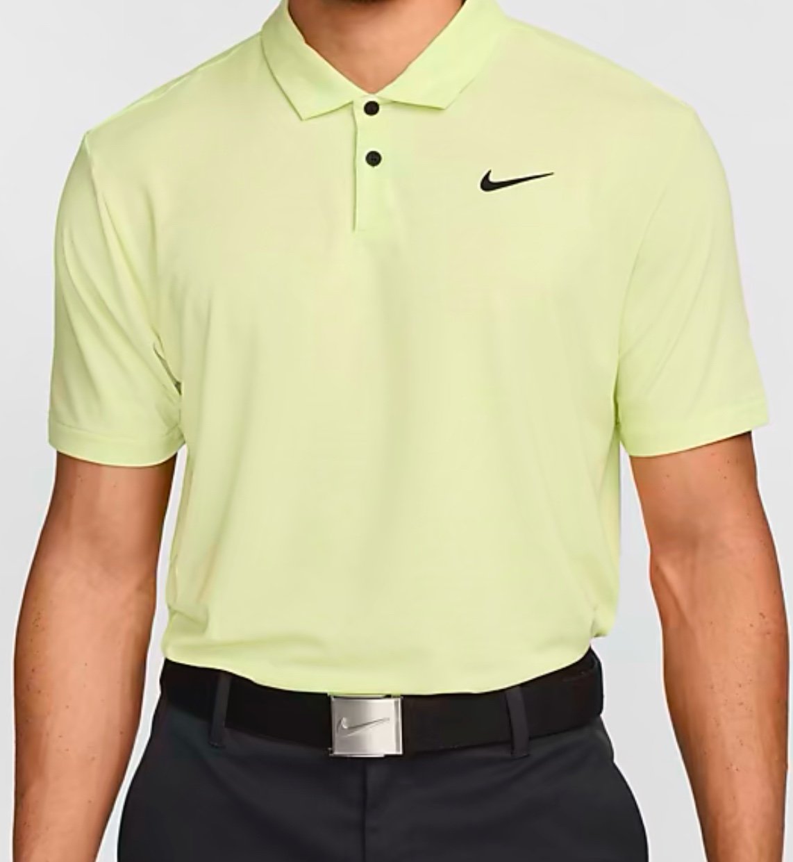 Nike Dri-FIT Tour Men's Golf Polo DV3123-736 Lemon Twist Yellow Black New shirt
