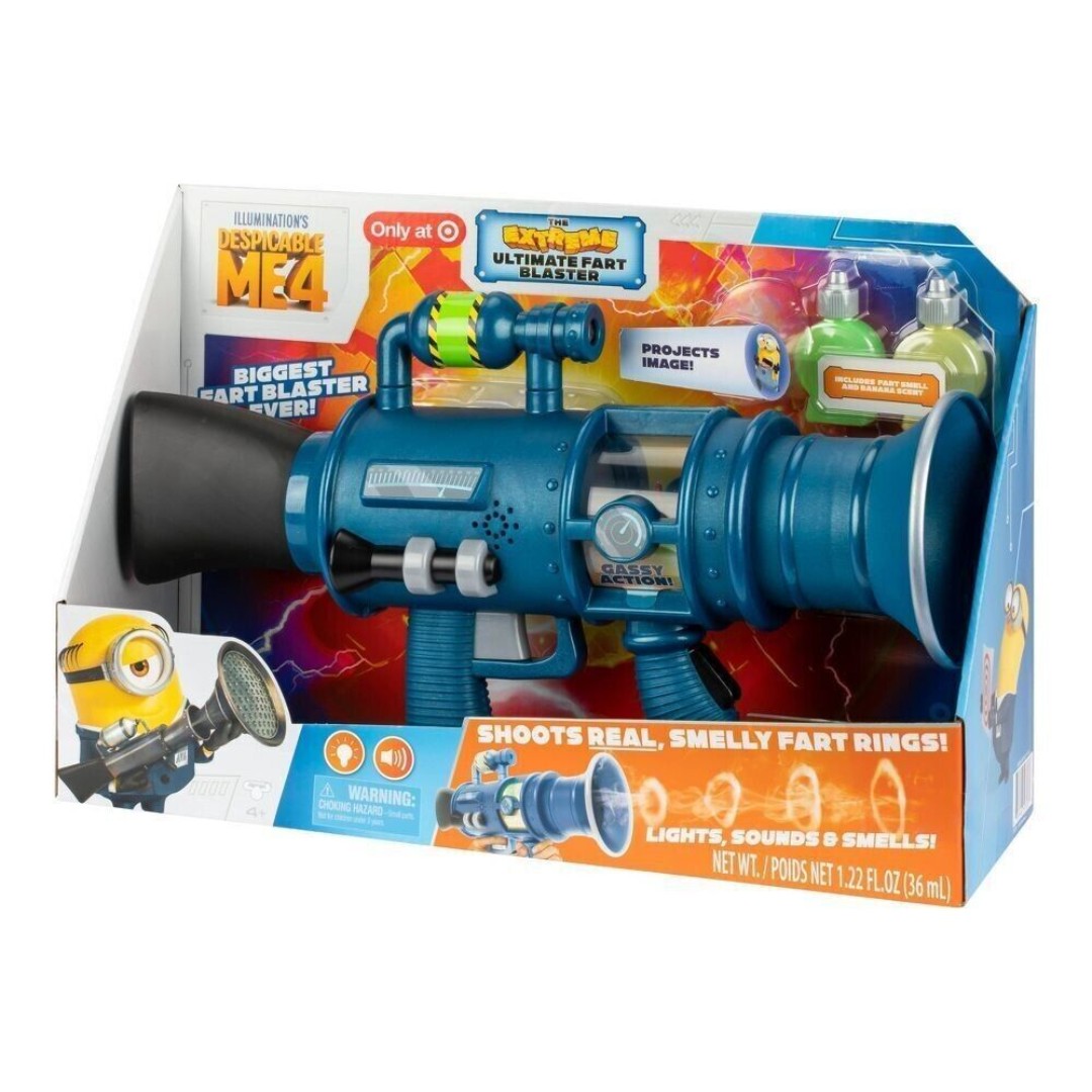 Despicable Me 4 The Extreme Ultimate Fart Blaster Target Exclusive New-SEE PHOTO
