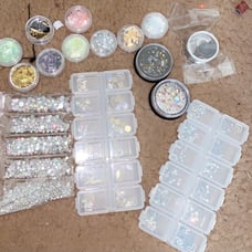 Nail bling and foil