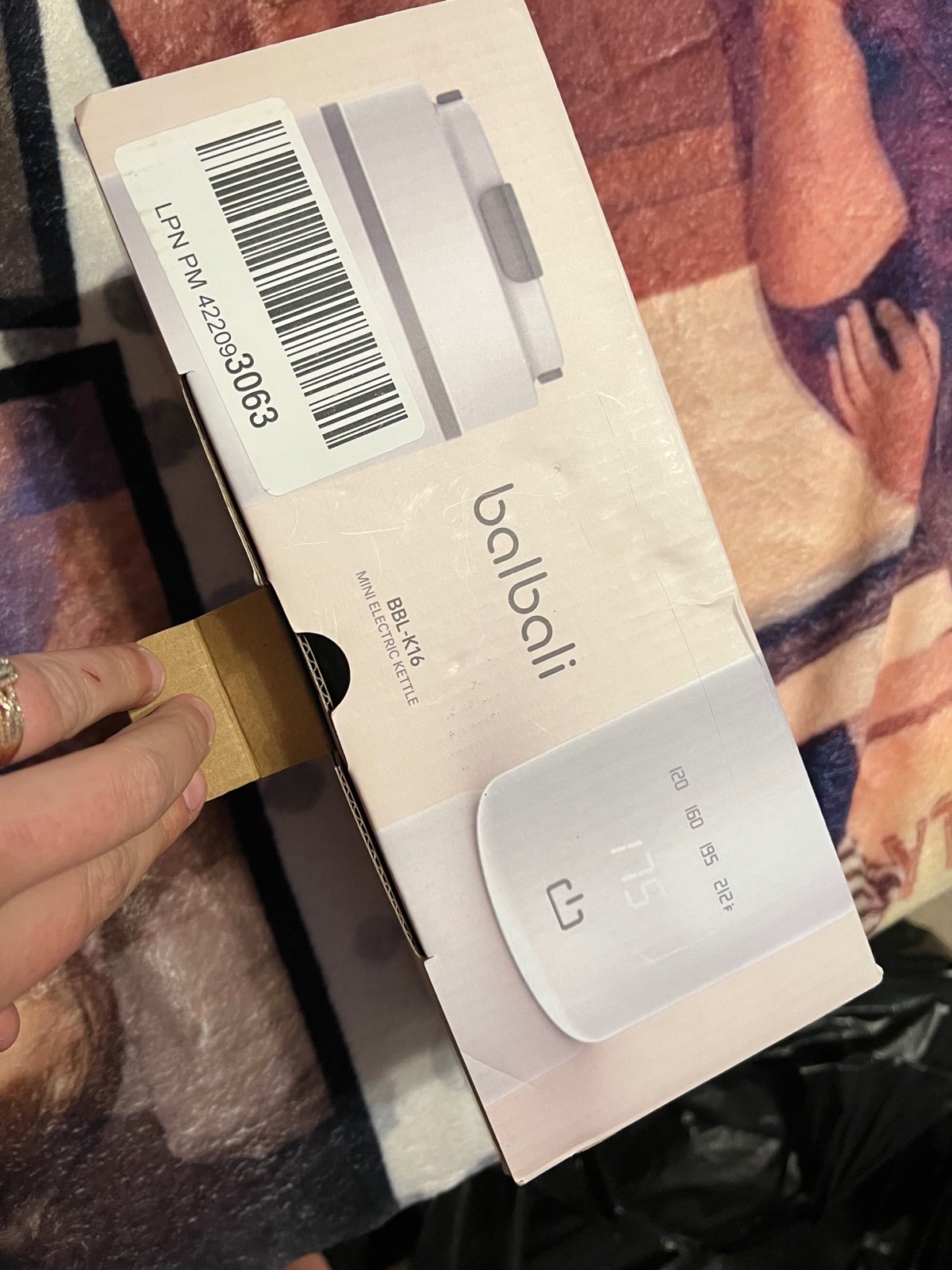 Balbali mini electric kettle