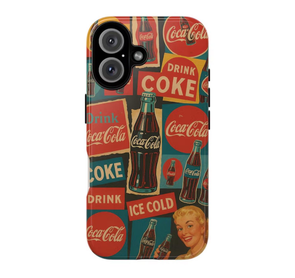 Retro Coke phone case