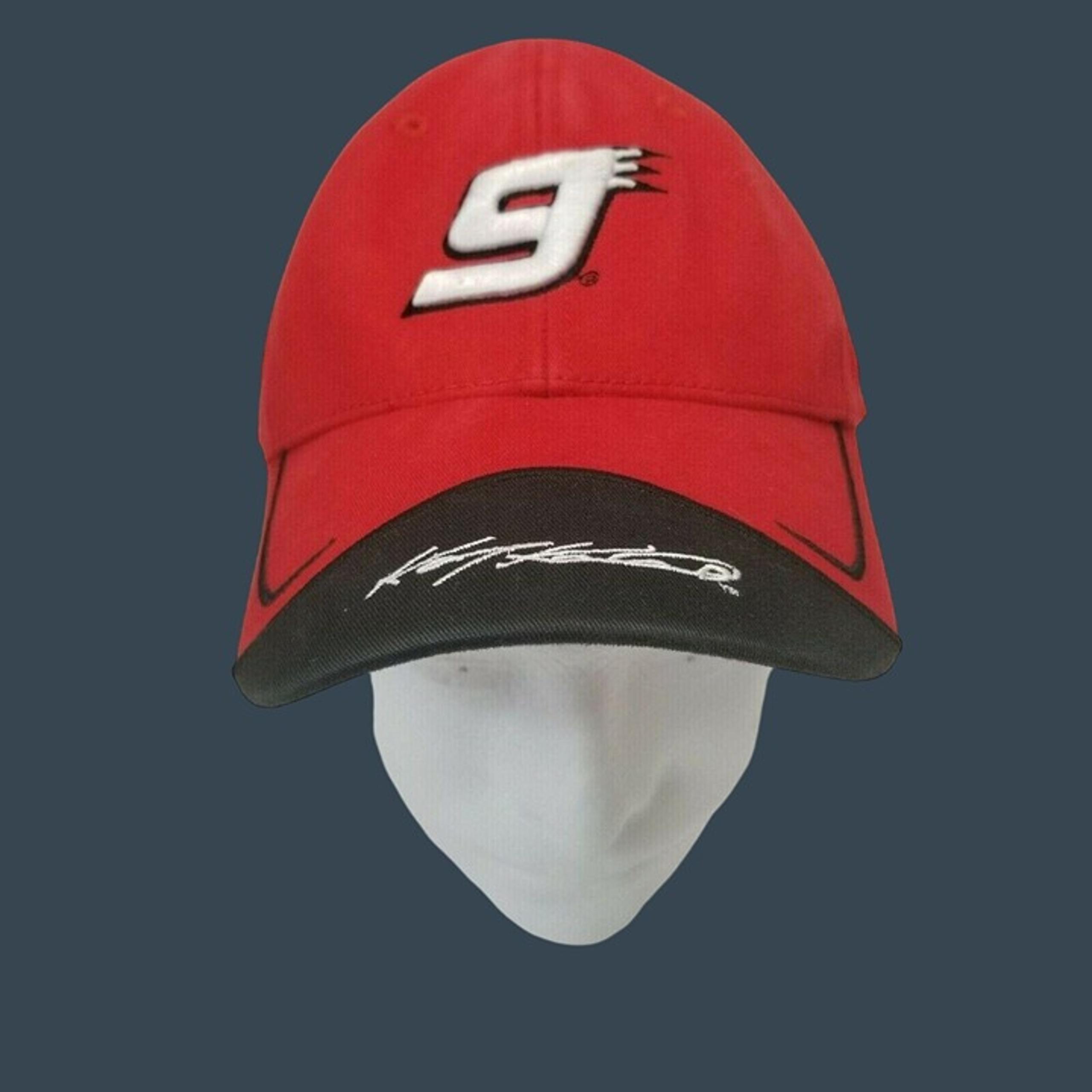 Dodge Winners Circle Red Adjustable Hat Embroidered 9 Logo Signature Racing Cap
