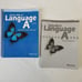 Abeka God's Gift of Language A 4th Grade Teacher Keys Lot Spelling Cursive Cards