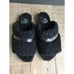 New AQUATALIA women black Alina Genuine Shearling Slippers size 6.5