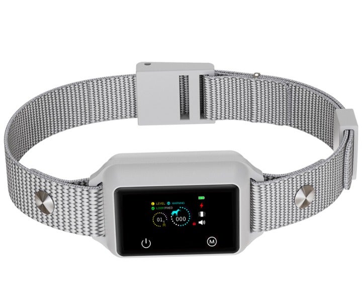 Touchscreen Automatic Anti bark Dog Collar Intelligent Safe Humane Waterproof