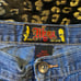 Super cool y2k Mecca baggy jeans with embroidery