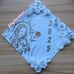 Graduation Cap Topper 2025 Rhinestone and Pearl Virgencita Graduation Cap Topper