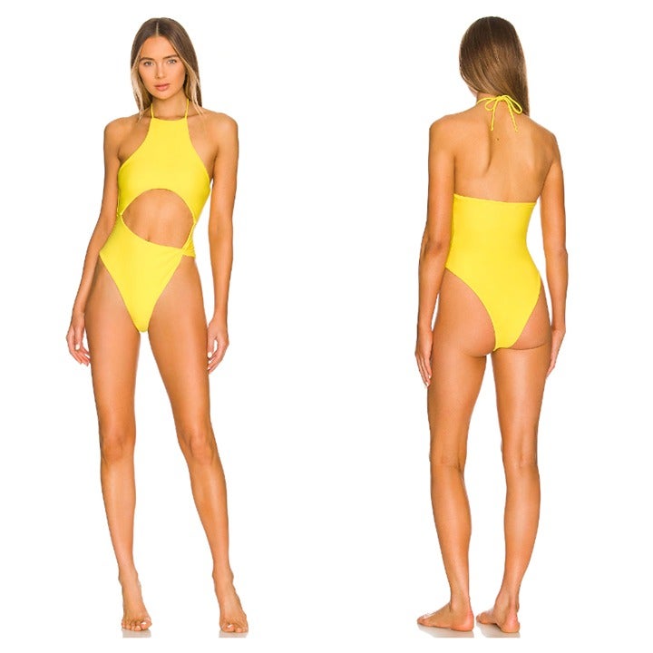 Camila Coelho Mika One Piece - Yellow