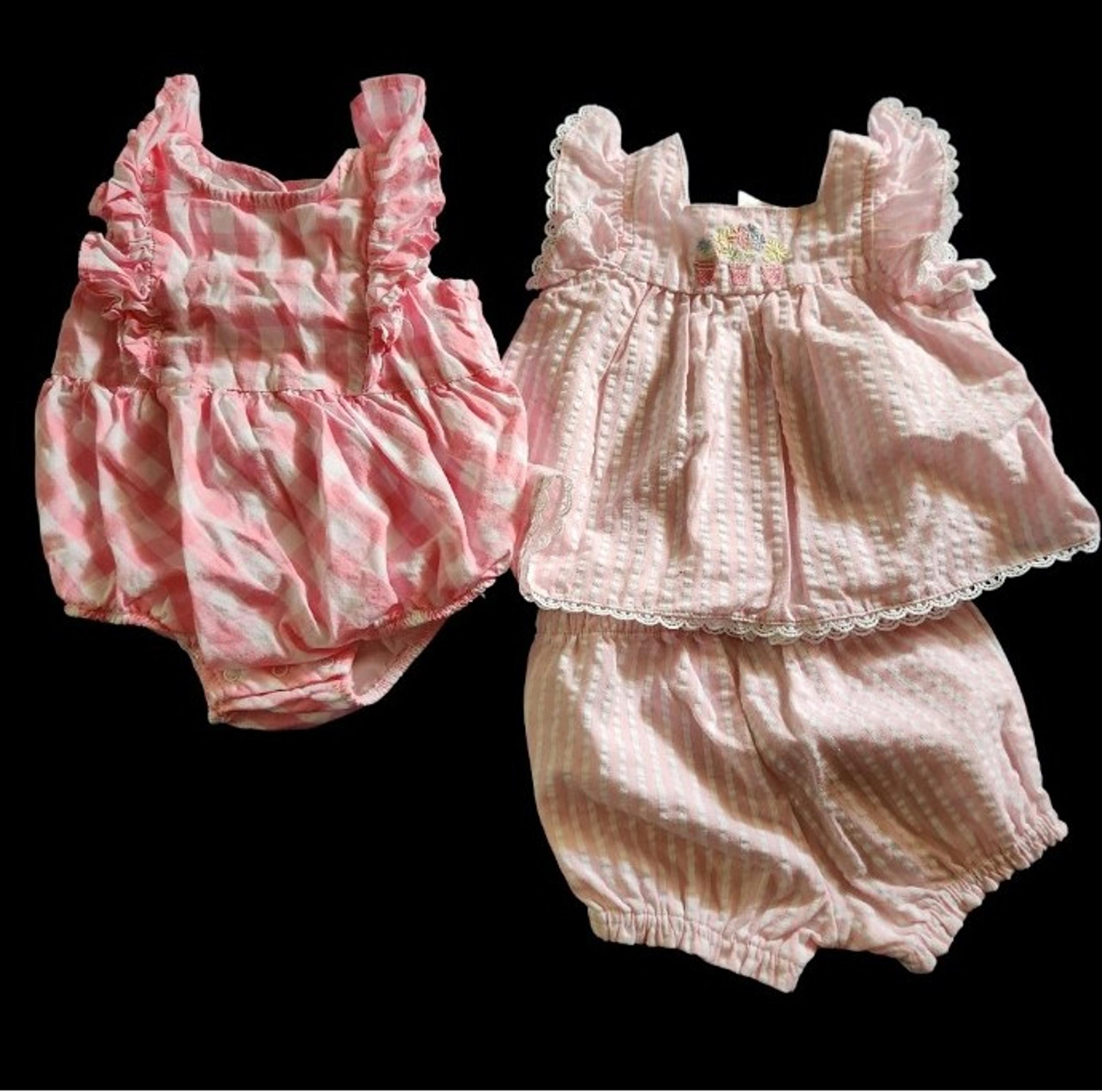 Baby Girl 3 Piece Outfit Set Size 3 Months EUC - Little Me