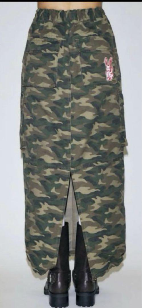 半額 50％OFFの通販 moussy x xgirl UTILITY SKIRT CARGO スカート