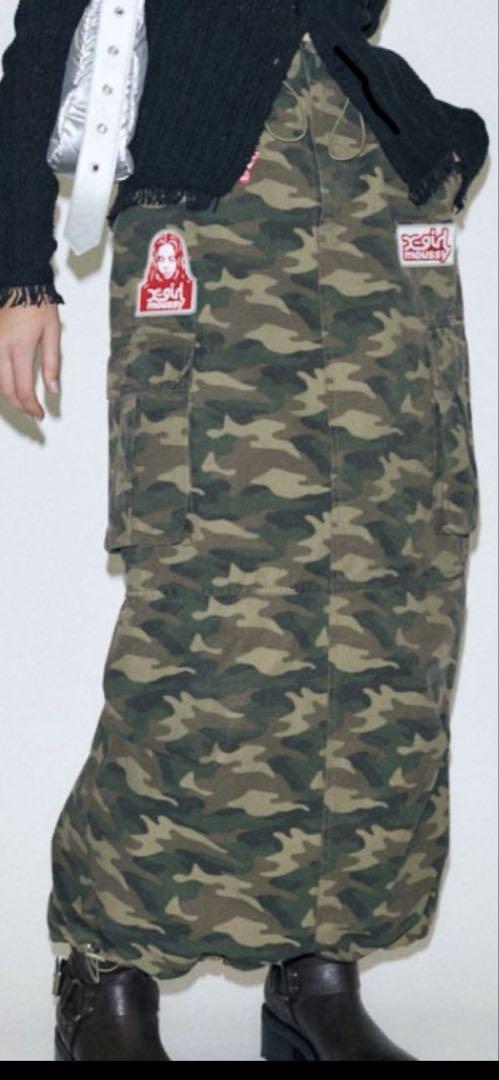 xgirl x moussy UTILITY CARGO SKIRT