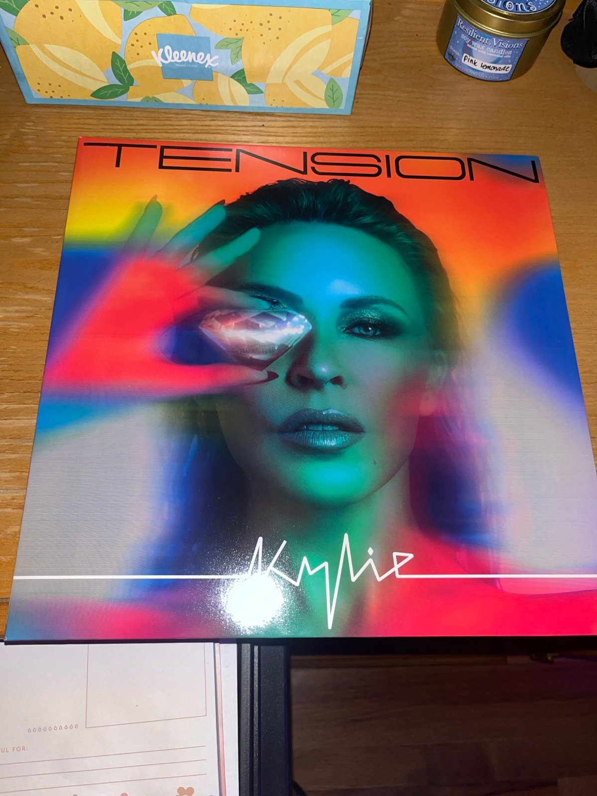 kylie minogue tension vinyl