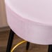 Counter Height Bar Stools Set of 2, Velvet Kitchen StoolsUpholstered 24 Inches
