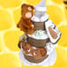 Teddy Bear Diaper Cake