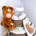 Teddy Bear Diaper Cake