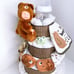 Teddy Bear Diaper Cake