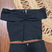 Free People Cooler In Capri Set NWOT