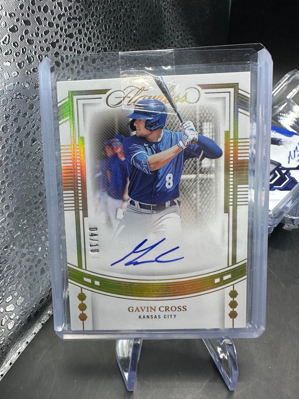GAVIN CROSS 2023 Flawless Draft Signatures AUTO Card /10