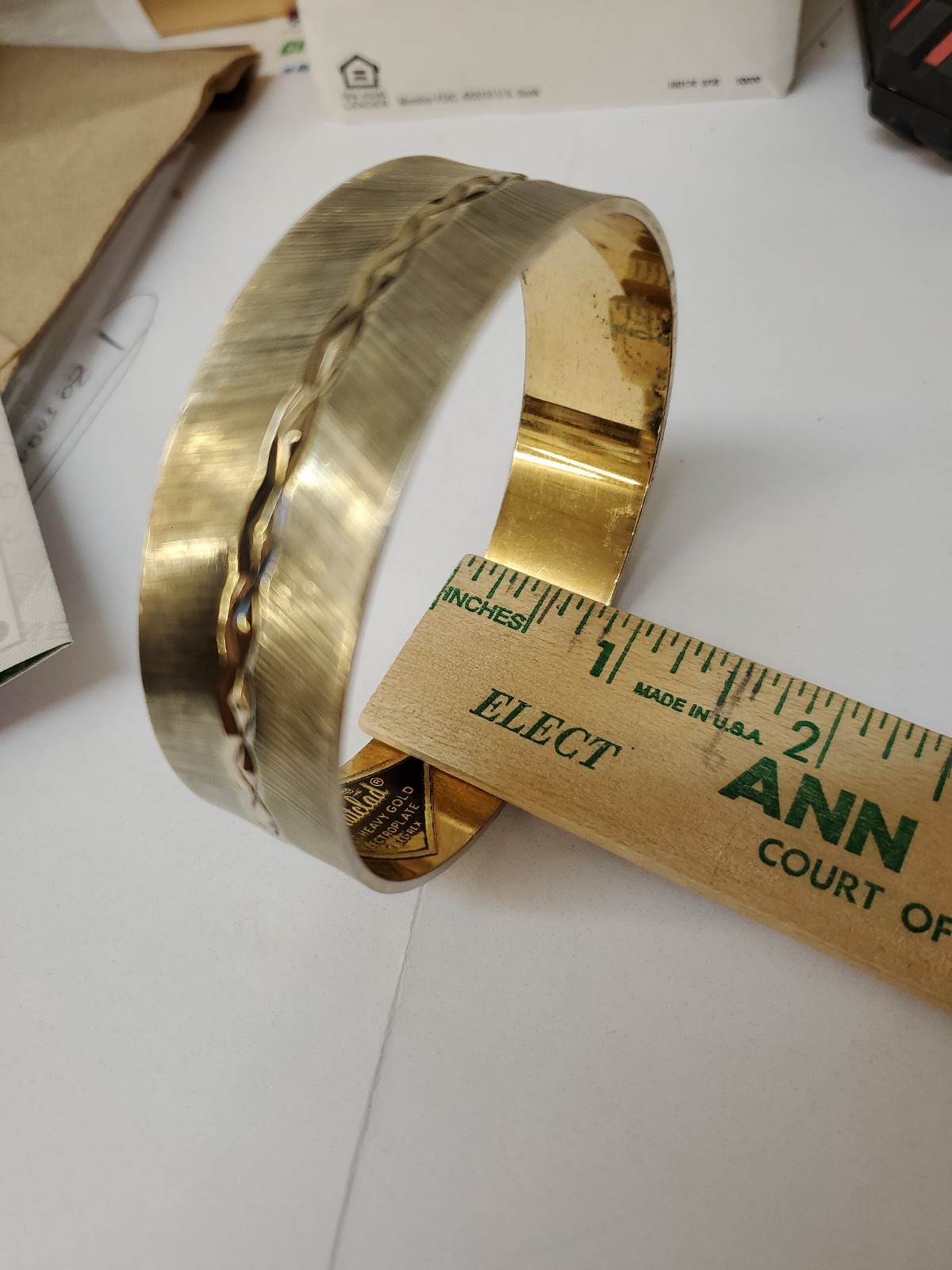 Bangle slip'-on bangle. Bracelet by Karatclad