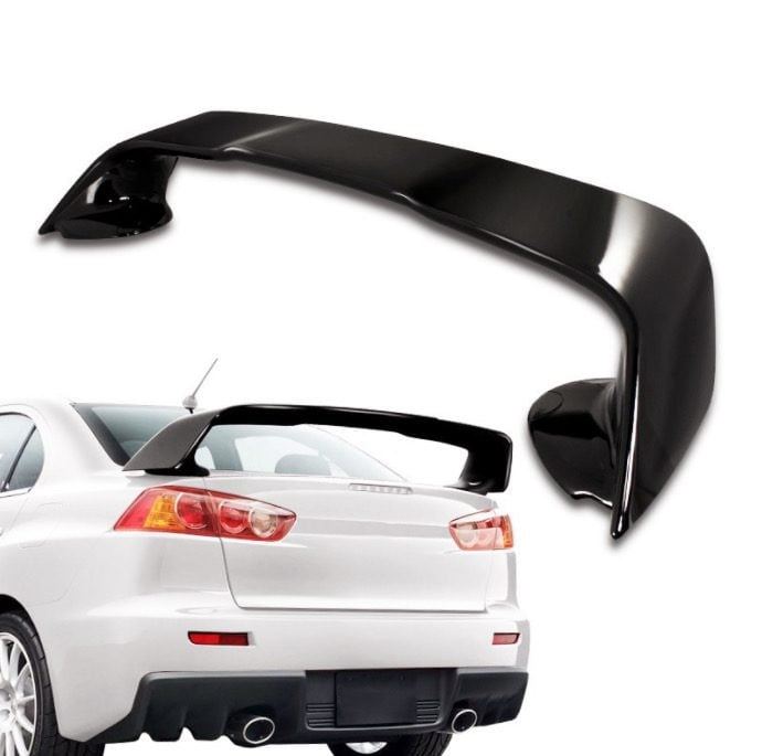 2008-2017 Lancer Big Rear Spoiler PG Style Gloss Black Wing Brand New