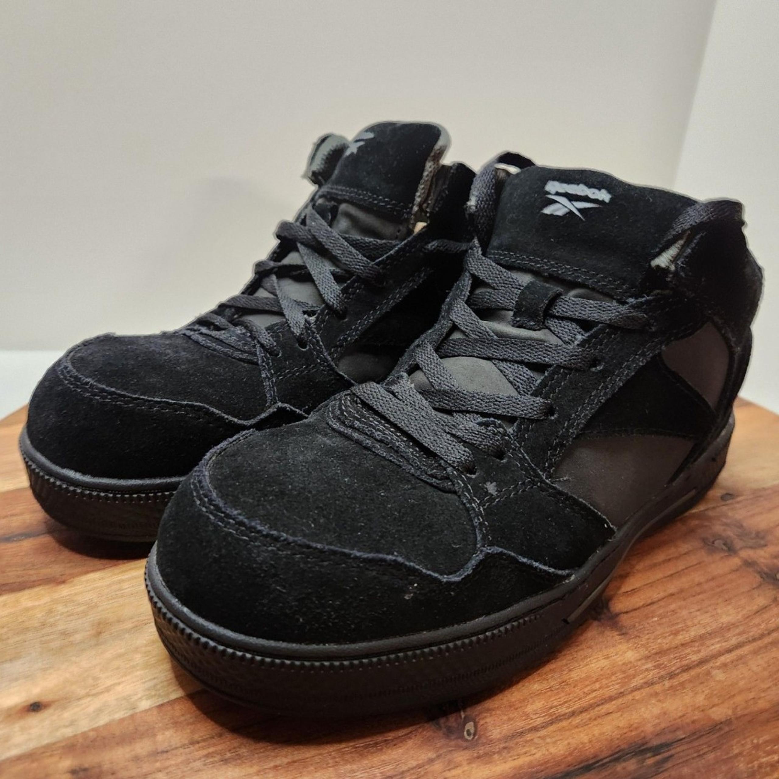 Reebok high top skate safety work shoe composite toe mens 8 womens 10