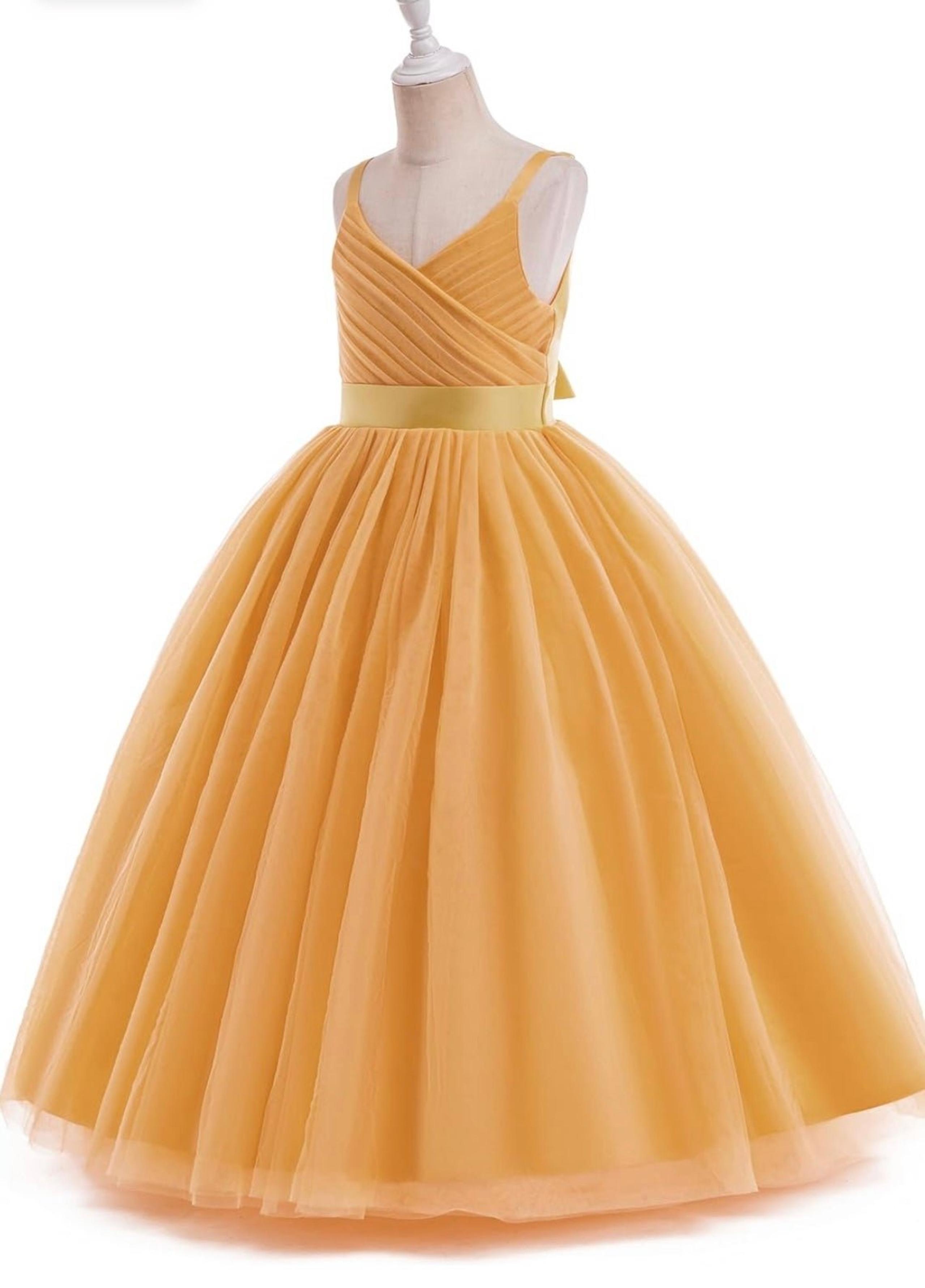 A-line Sweetheart Princess Tulle Long Dress, Size 11/12, NEW