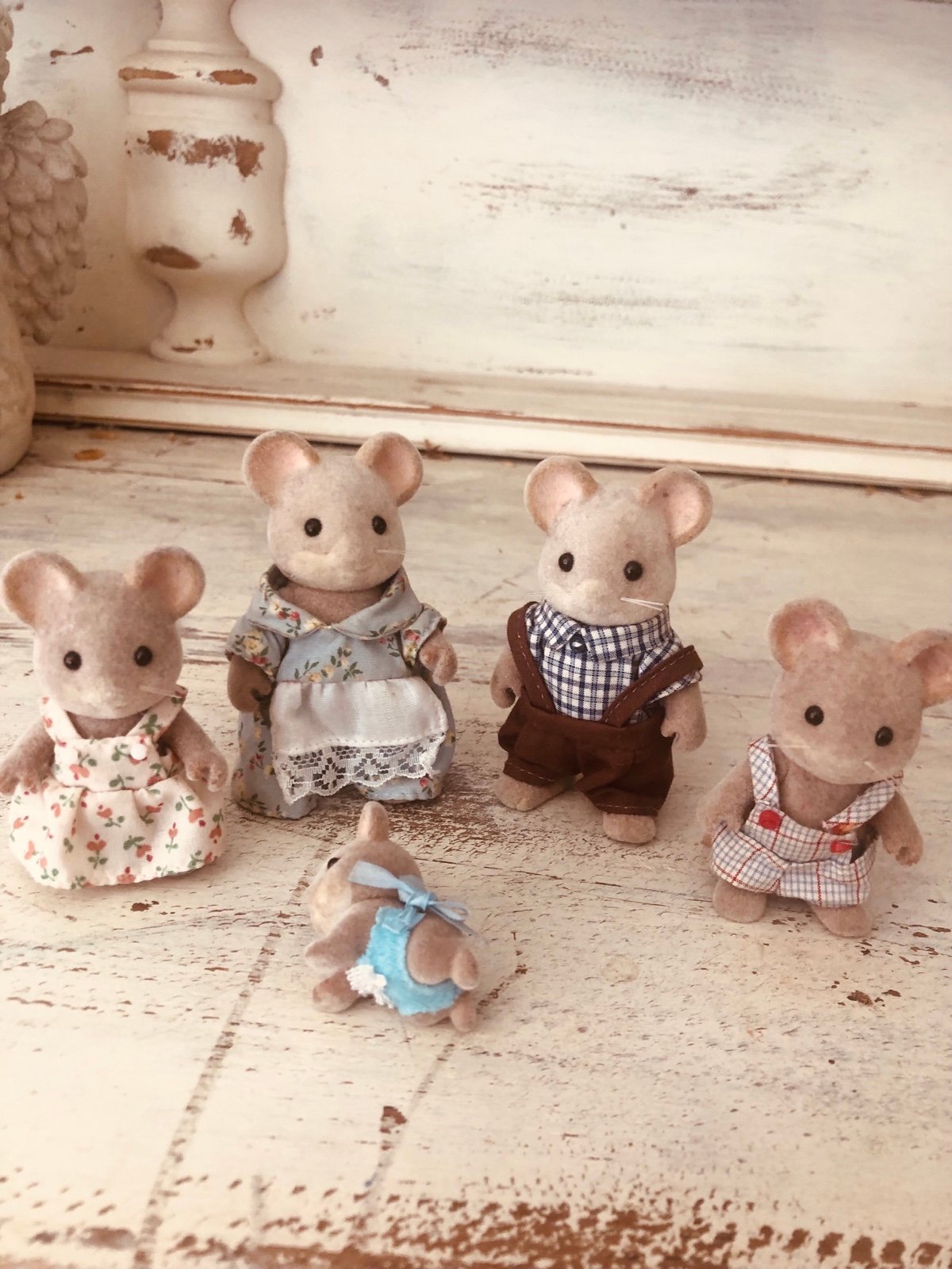 Calico Critters Mice Family