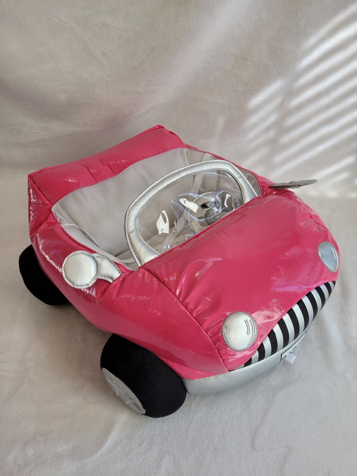 Vintage Build-A-Bear Cruisin' Pink Convertible Car Plush 18 long