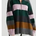 Free People Pine Grove Combo Coastal Stripe Pullover // Oversized