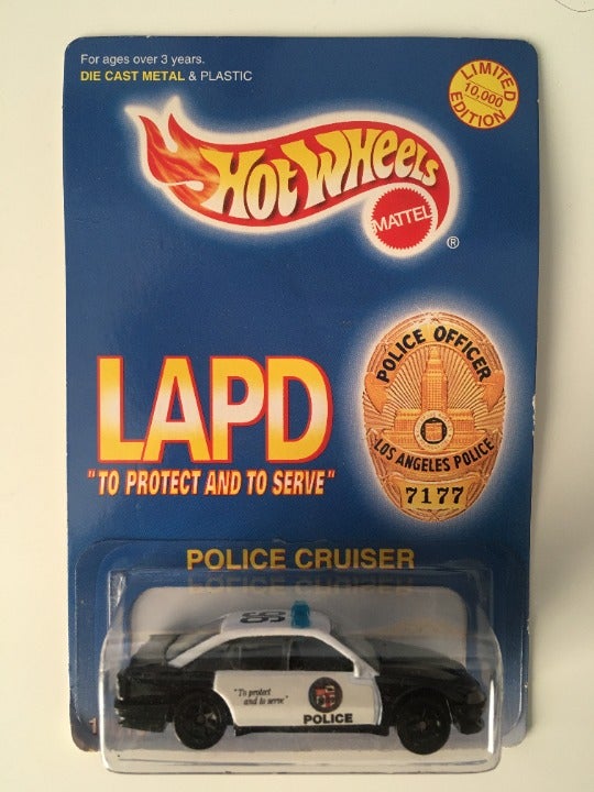 Hot Wheels LAPD Police Cruiser #16016 Limited Edition UNOPENED