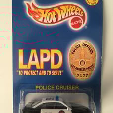 Hot Wheels LAPD Police Cruiser #16016 Limited Edition UNOPENED