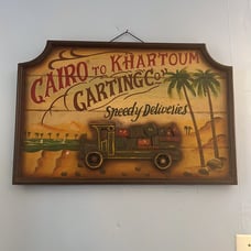 Wooden Man Cave Sign