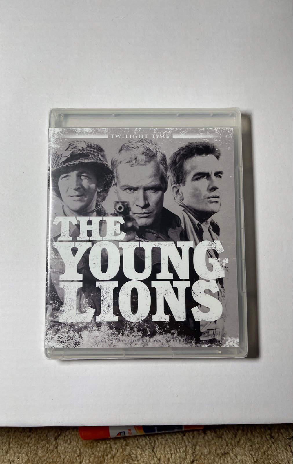 Young Lions blu-ray Twilight Time Limited Edition