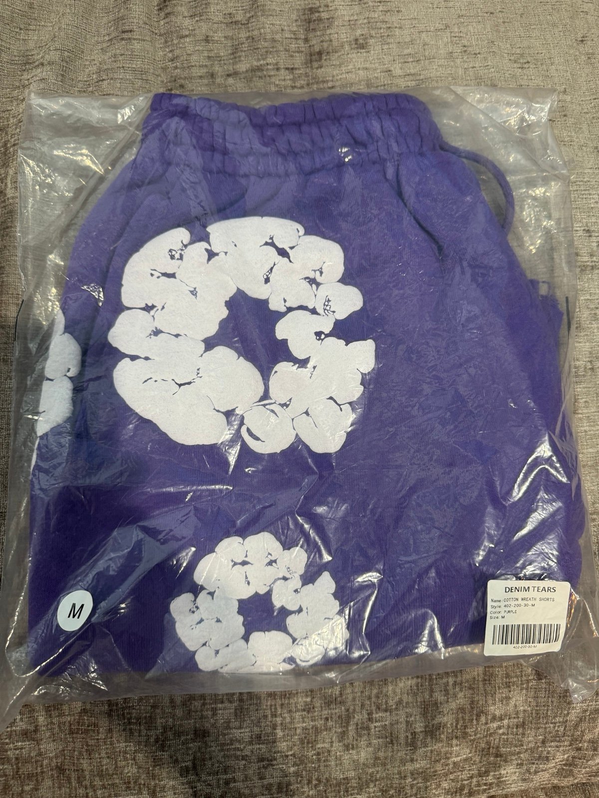 Purple Denim Tears shorts size Medium