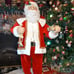 LIFESIZE ANIMATED DANCING SANTA CHIRSTMAS FIGURE DISPLAY - MUSICAL - DANCES