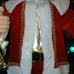 LIFESIZE ANIMATED DANCING SANTA CHIRSTMAS FIGURE DISPLAY - MUSICAL - DANCES