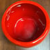 Vintage McCoy Red Delicious Apple Cookie Jar With Green Leaves 8425
