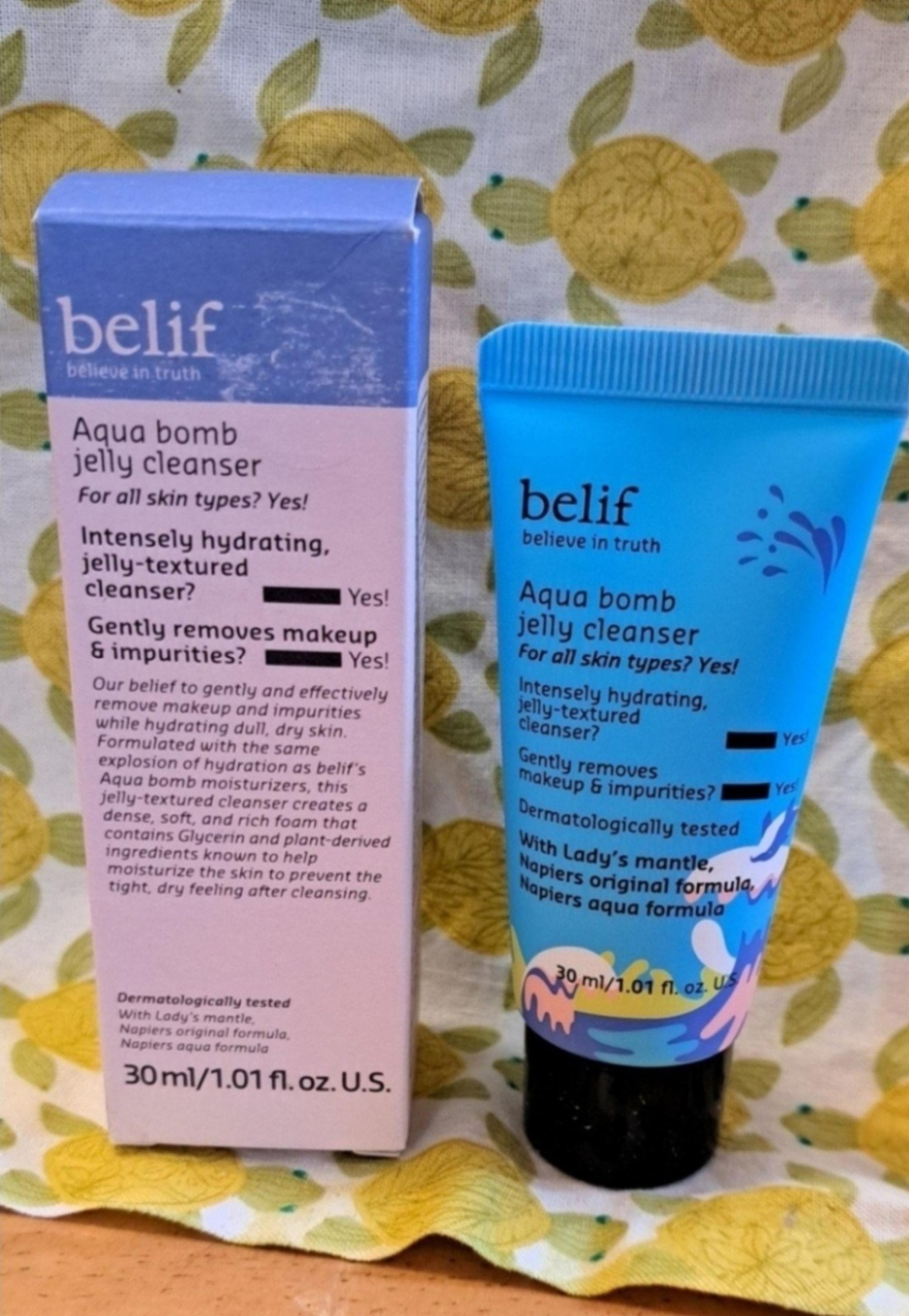 Belif Aqua Bomb Hydrating Jelly Cleanser