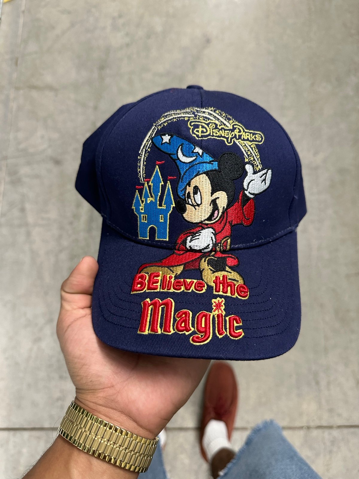 Disney parks believe the magic Cast Exclusive Disney hat! RARE