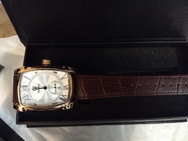 New Waterproof Classic Rectangle Case Vintage Design Watches Leather Strap