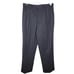 Chaps Nwt Classic-Fit Striped Wool Pleated Suit Pants 32x30