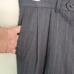 Chaps Nwt Classic-Fit Striped Wool Pleated Suit Pants 32x30