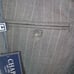 Chaps Nwt Classic-Fit Striped Wool Pleated Suit Pants 32x30