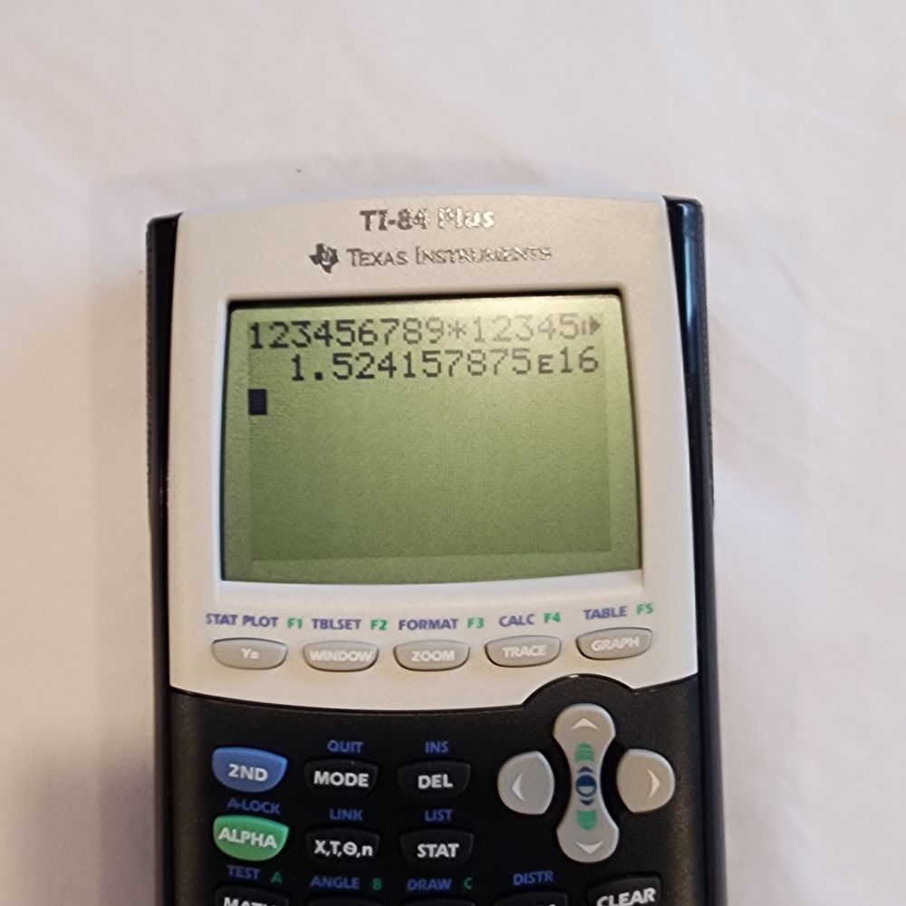 Texas Instruments TI-84 Plus Graphing Calculator with Cover