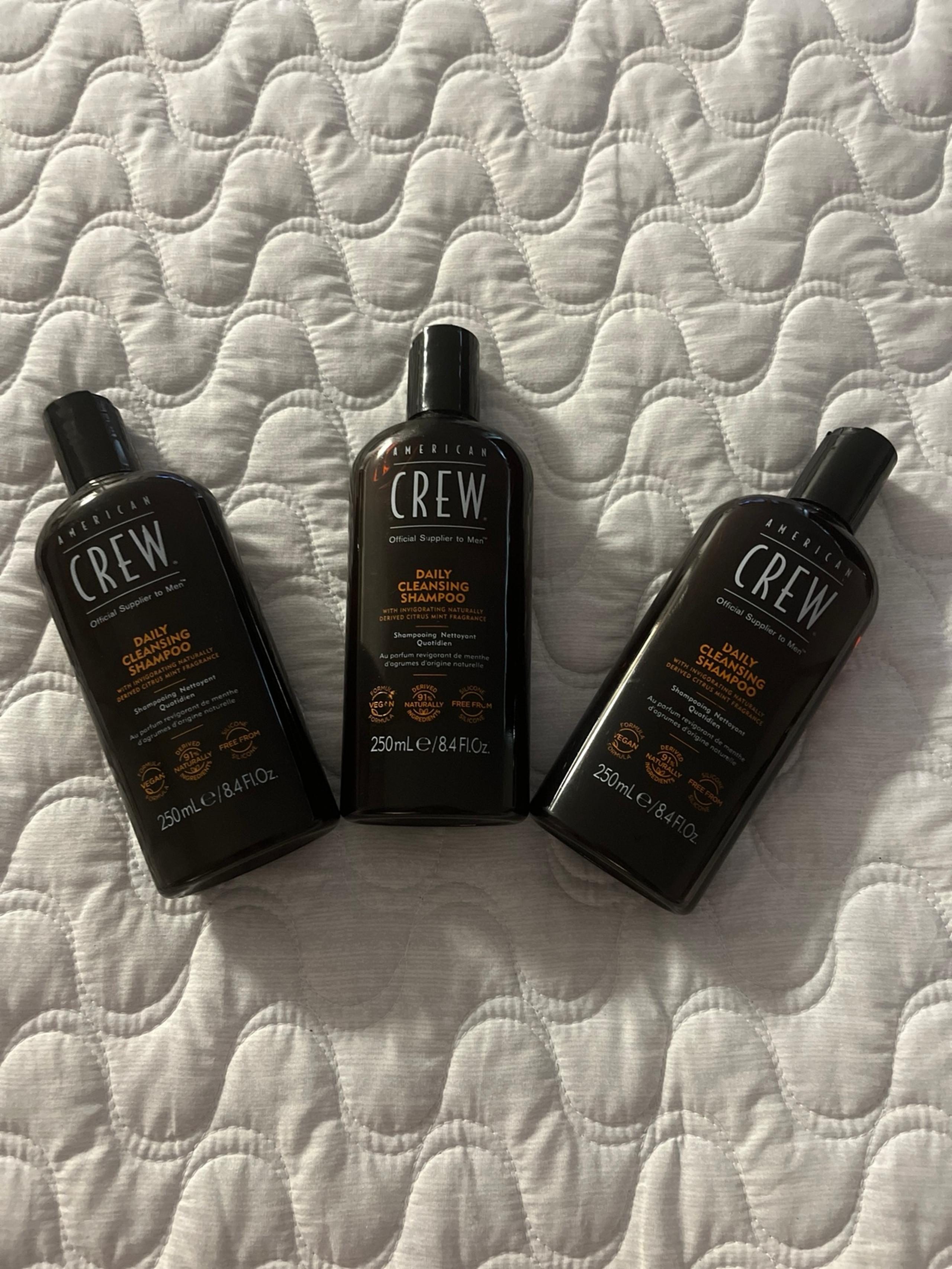 American crew shampoo 3 pack