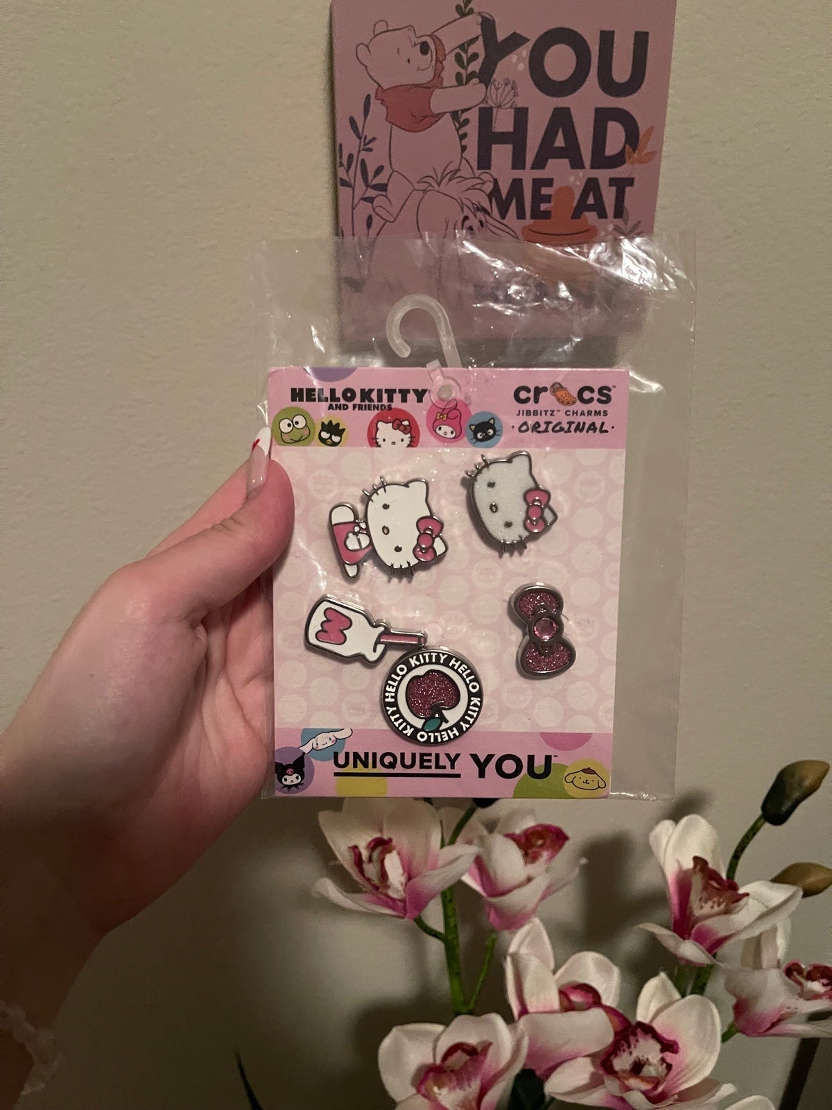 Hello Kitty Crocs Jibbitz Charm Elevated 2023