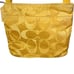 Coach Bright Yellow Canvas Crossbody EUC