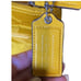 Coach Bright Yellow Canvas Crossbody EUC