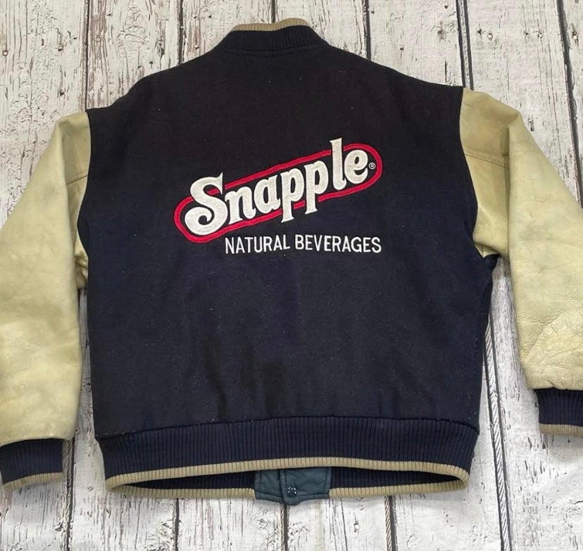 Vintage Rare Snapple Varsity Jacket
